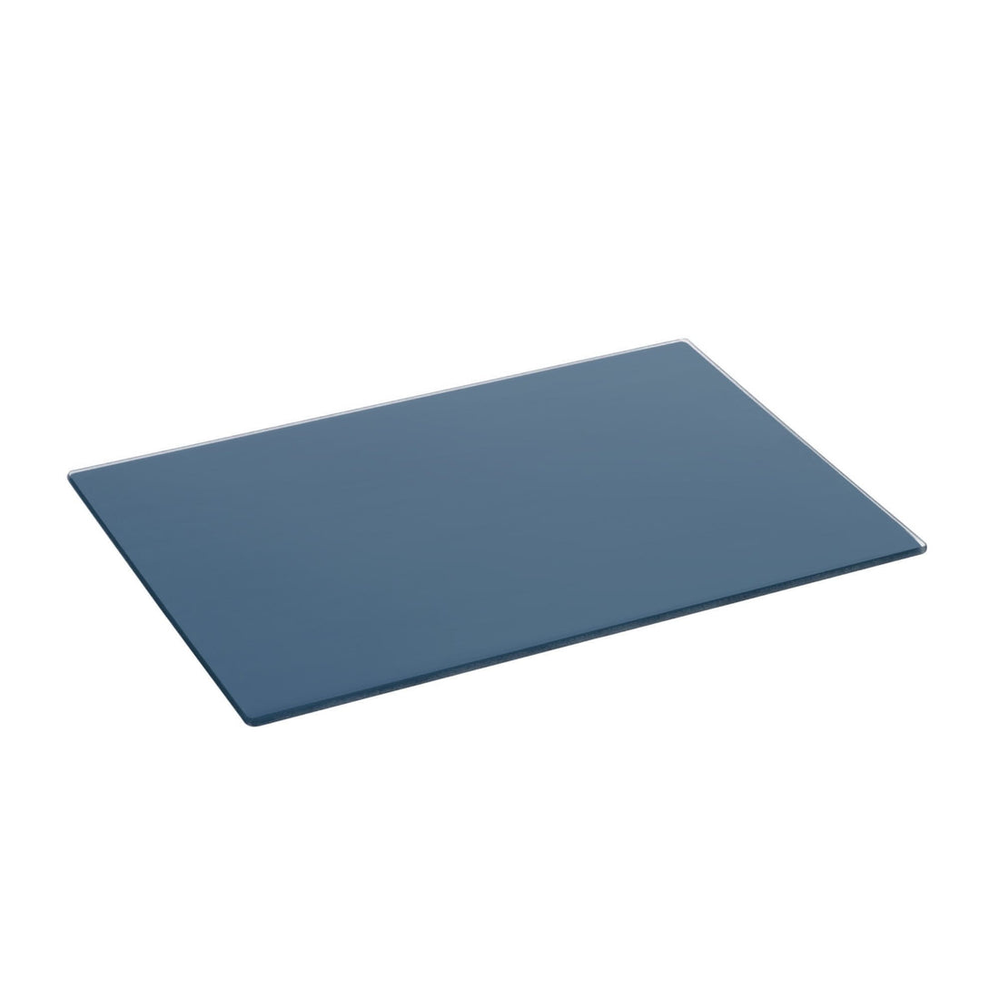 Blue 30cm x 20cm Glass Chopping Board