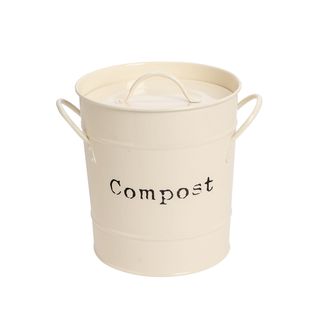 Cream Vintage Compost Bin