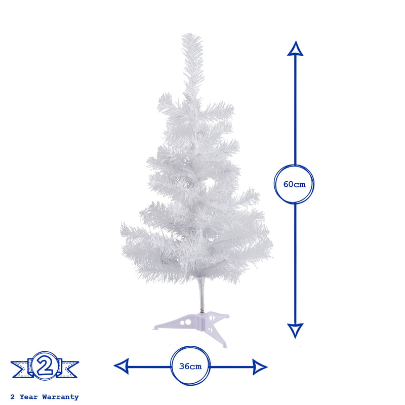 2ft Artificial Fir Christmas Tree - By Harbour Housewares