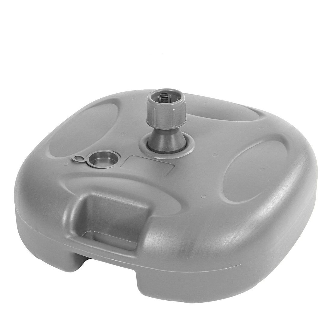 20L Grey Fillable Plastic Parasol Base