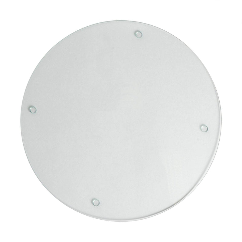 30cm Round Glass Chopping Board - By Harbour Housewares