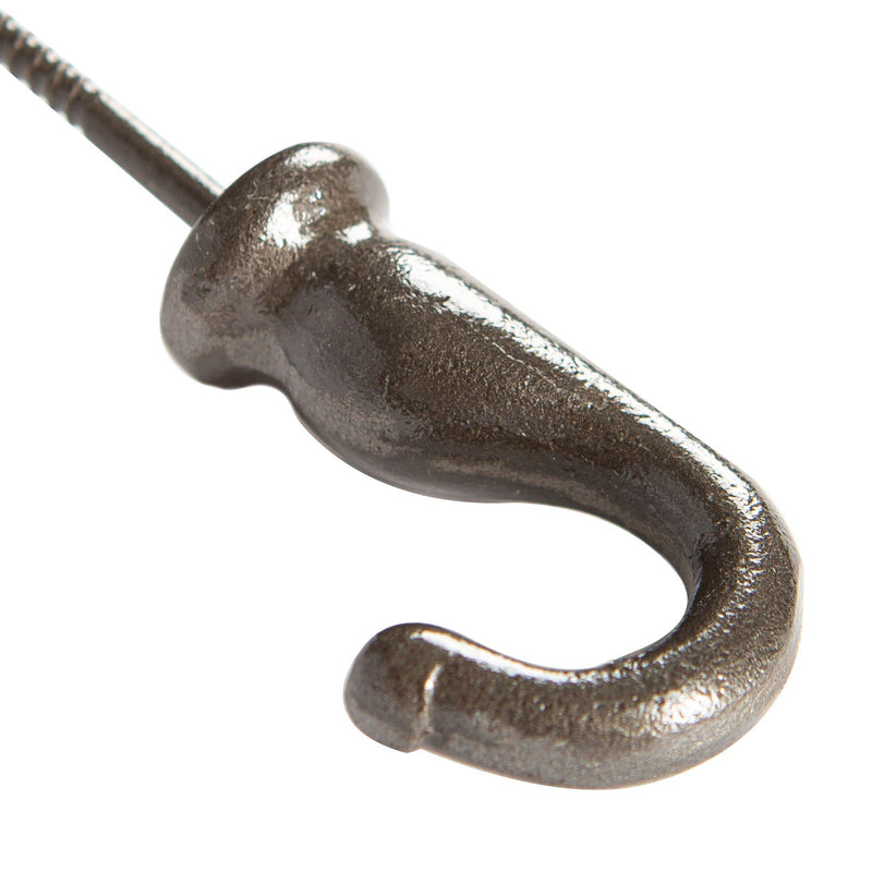 20mm x 35mm Screw Hook - By Hammer & Tongs