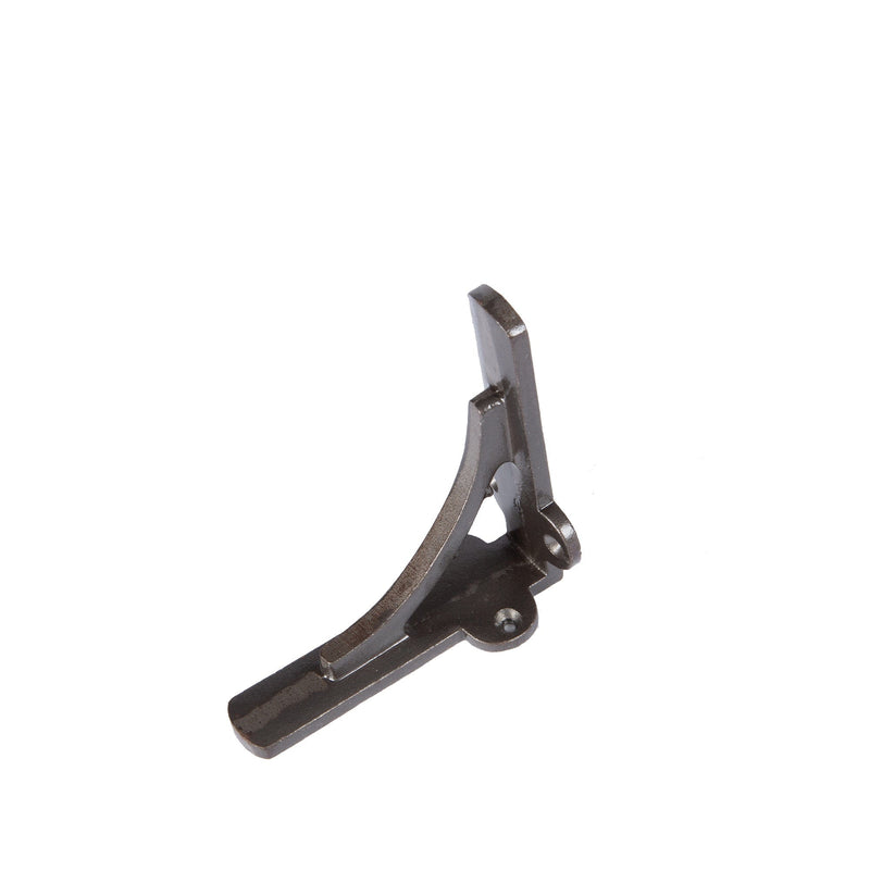 100mm Curved Iron Shelf Bracket - By Hammer & Tongs