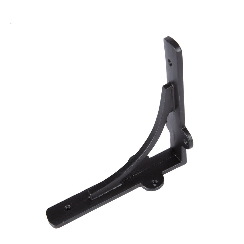 150mm Curved Iron Shelf Bracket - By Hammer & Tongs