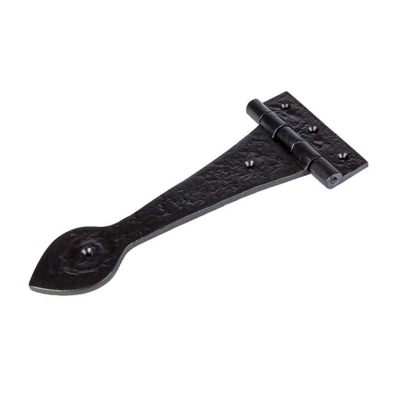 245mm Black Traditional T-Hinge - By Hammer & Tongs
