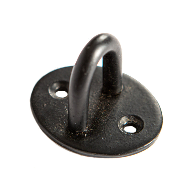 165mm Black Ornate Cabin Hook and Eye - By Hammer & Tongs