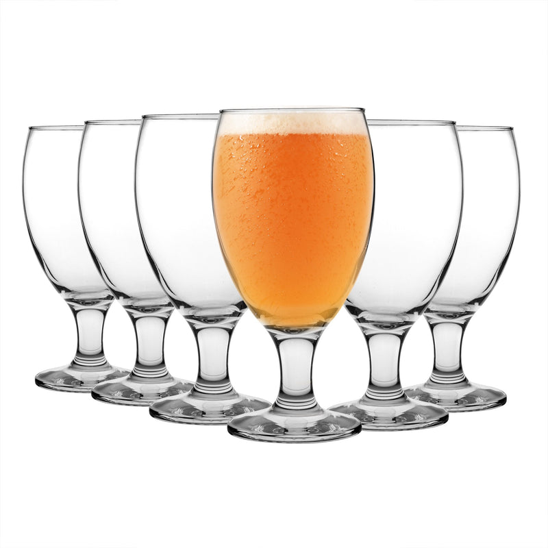 LAV 6 Piece Empire Classic Snifter Beer Glass - Clear - 590ml
