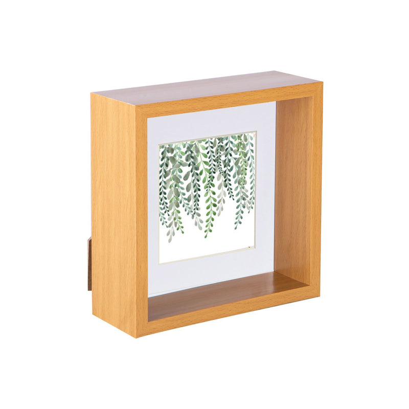 6" x 6" 3D Deep Box Photo Frame with 4" x 4" Mount - By Nicola Spring
