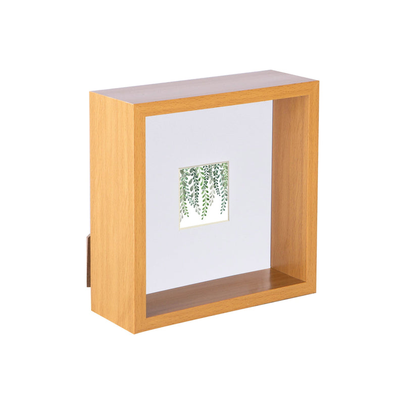 6" x 6" 3D Deep Box Photo Frame with 2" x 2" Mount - By Nicola Spring