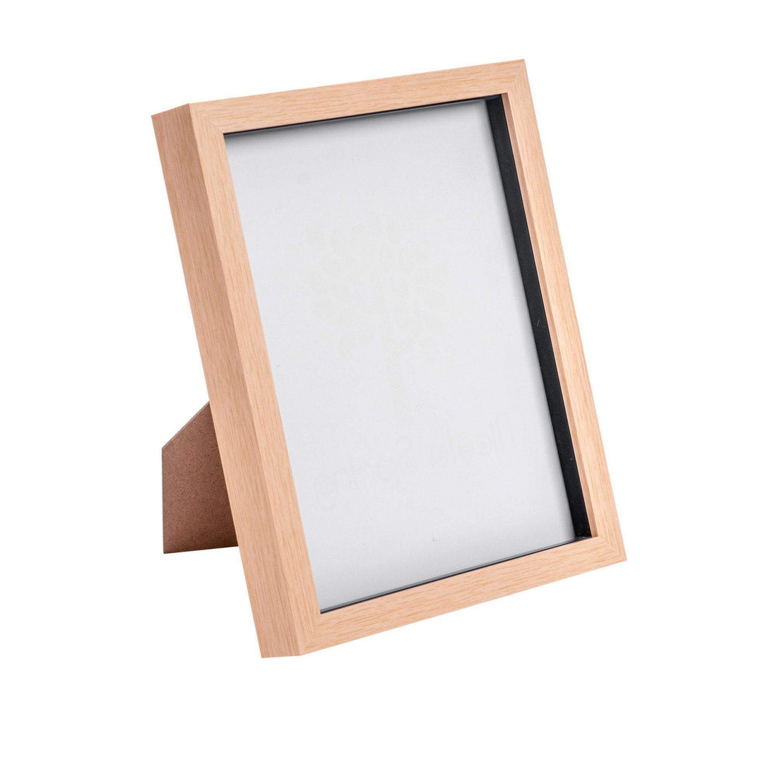 Light Wood 8" x 10" Shadow Box Photo Frame