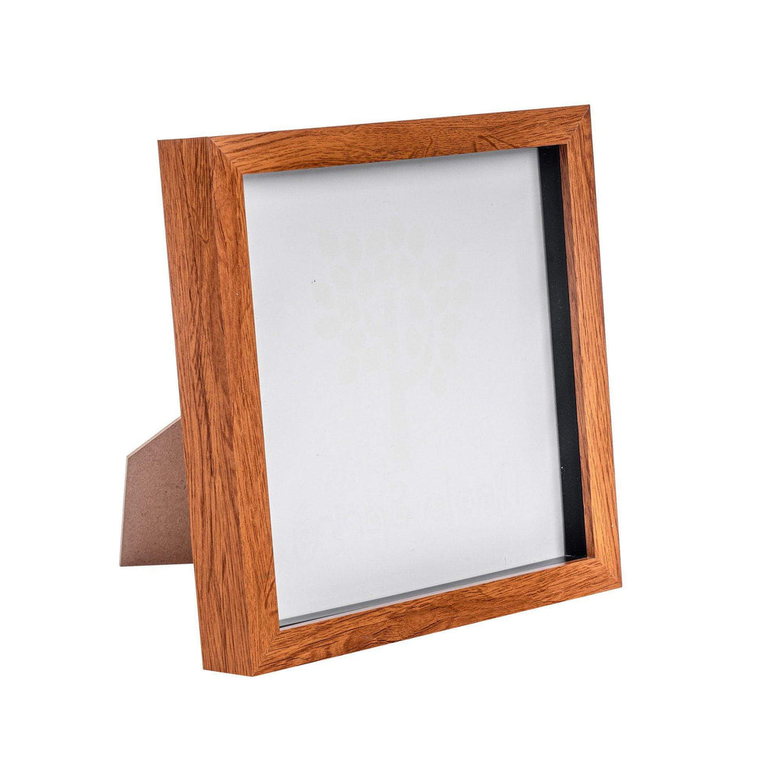Dark Wood 8" x 8" Shadow Box Photo Frame