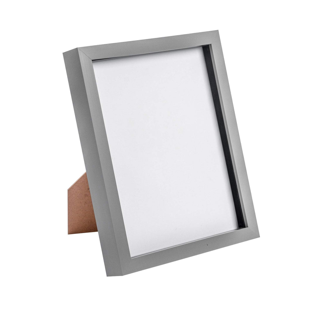 Grey 8" x 10" Shadow Box Photo Frame