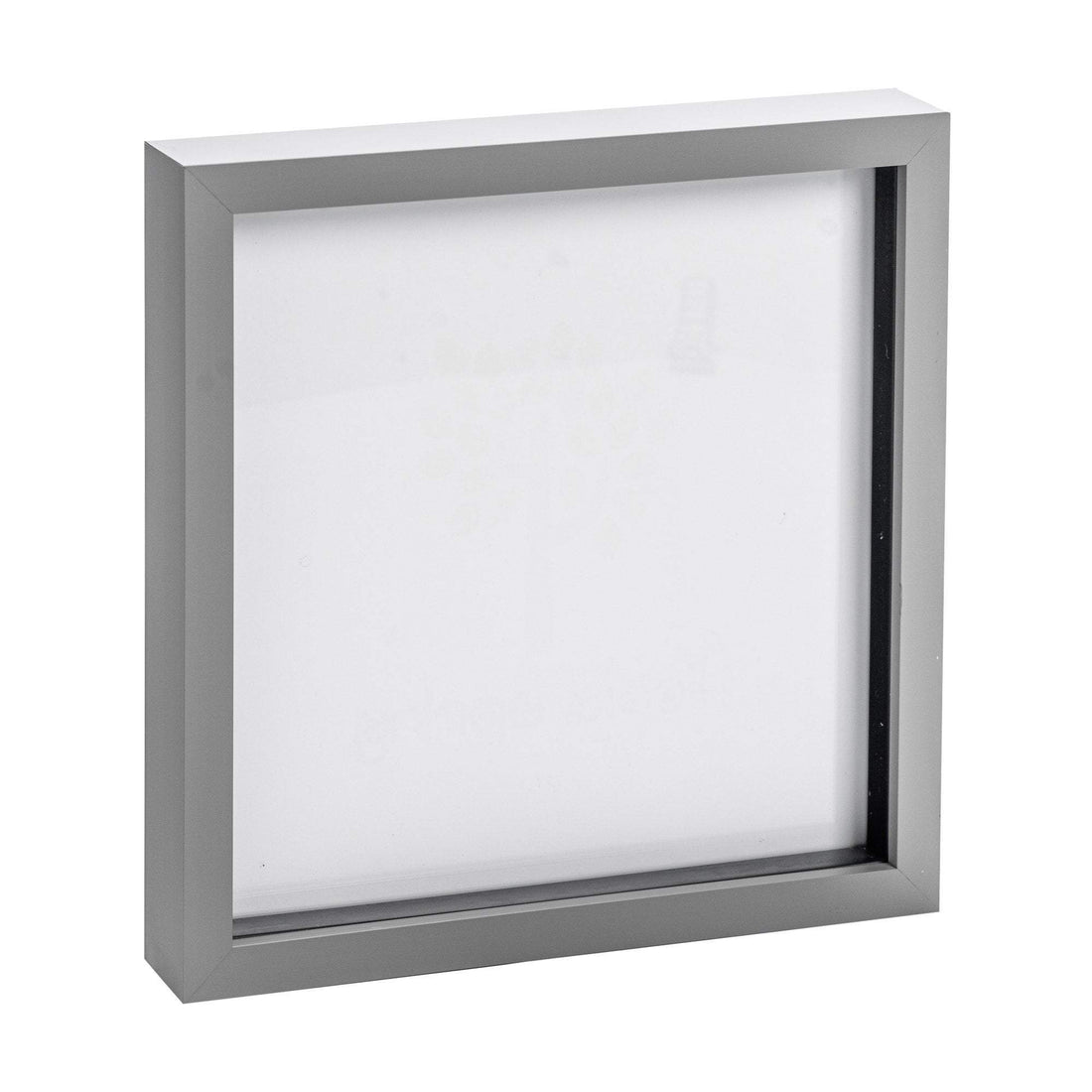 Grey 10" x 10" Shadow Box Photo Frame
