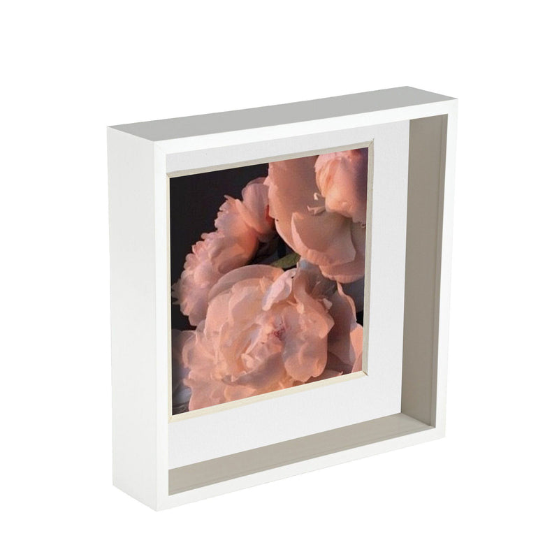 10" x 10" 3D Deep Box Photo Frame - with 8" x 8" Mount By Nicola Spring