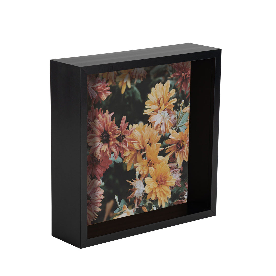 Black 8" x 8" Deep Shadow Box Photo Frame