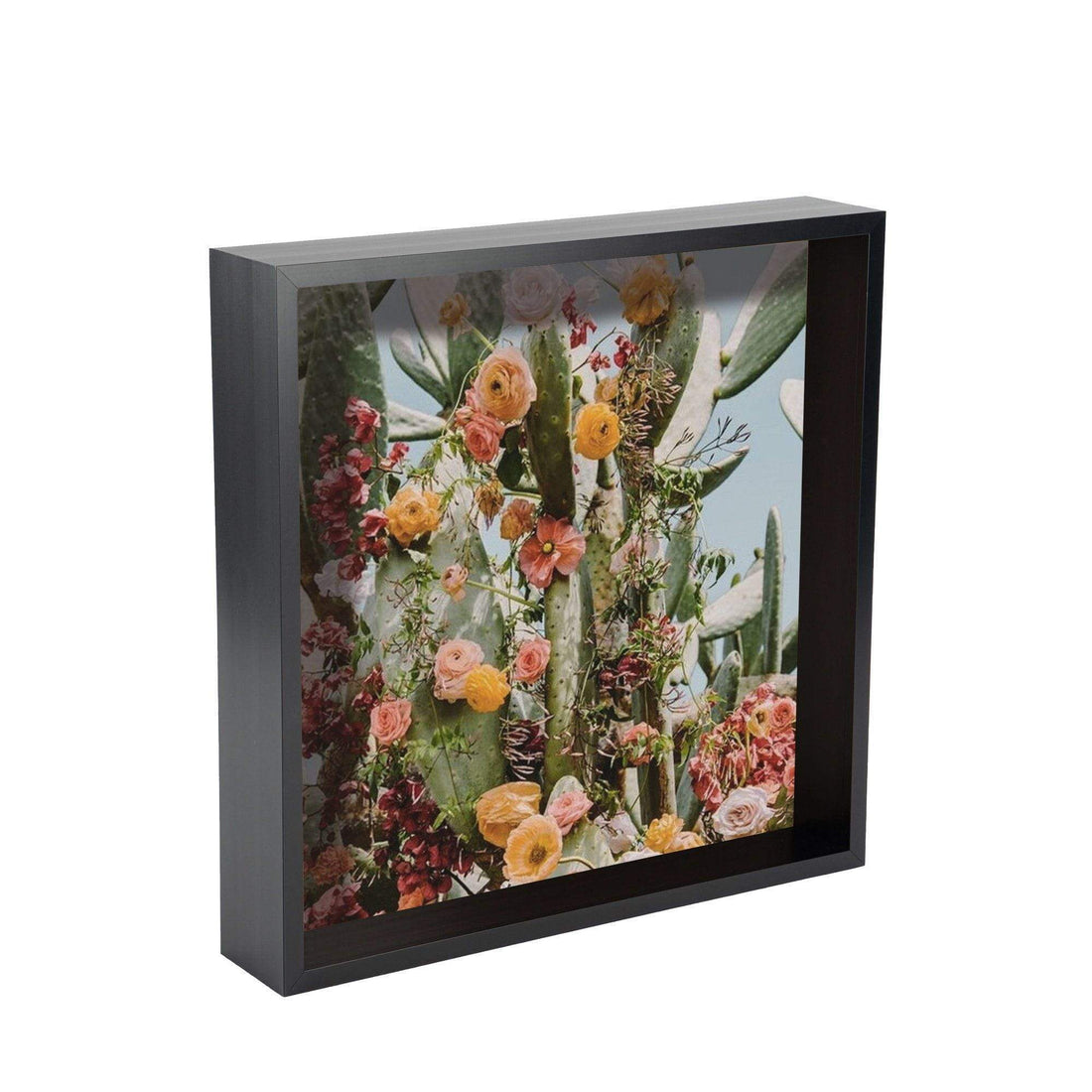 Black 10" x 10" Deep Shadow Box Photo Frame