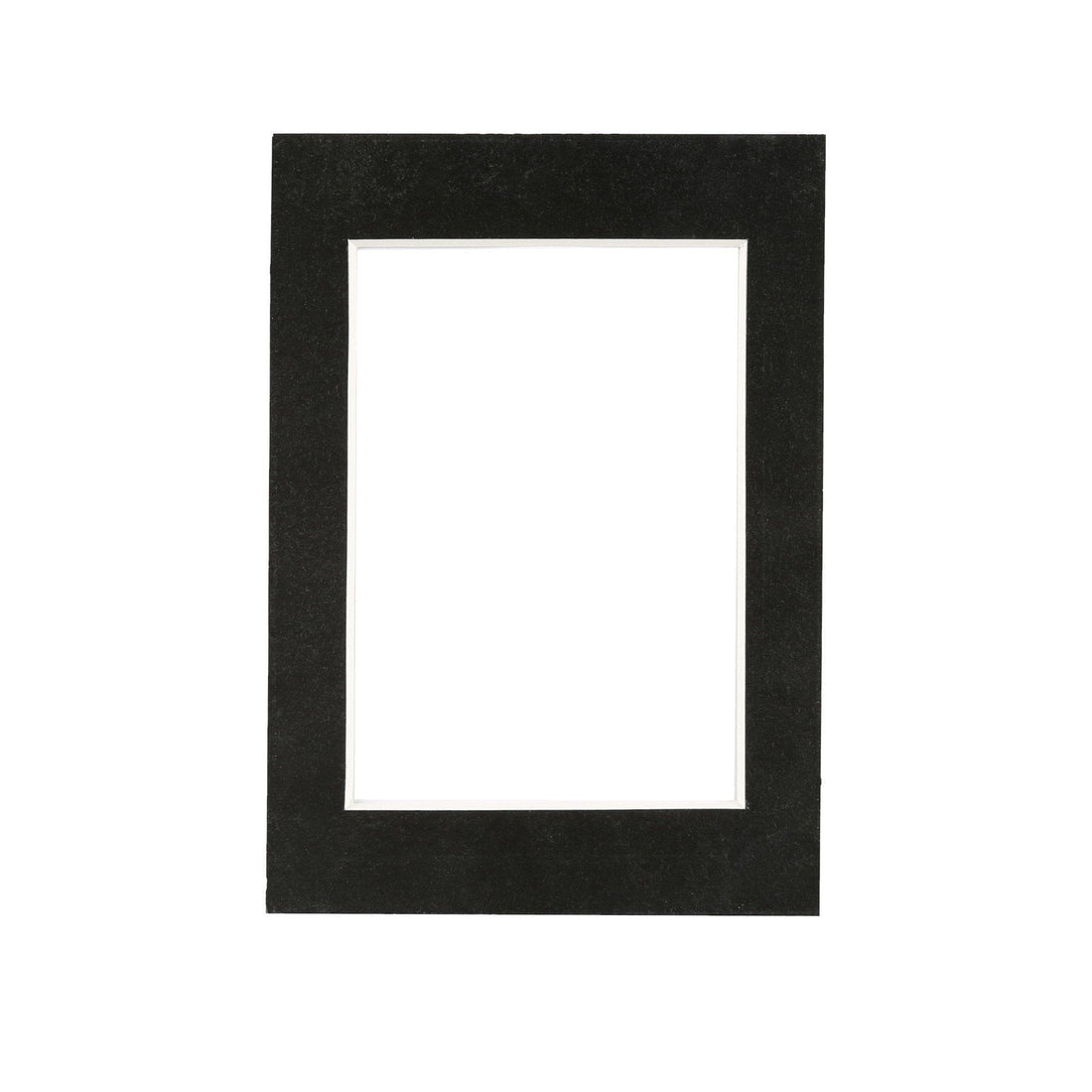 Black 4" x 6" Picture Mount for 5" x 7" Frame