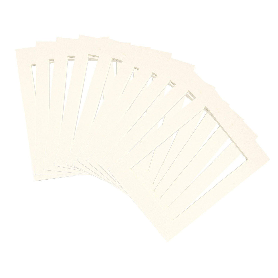 Ivory 4" x 6" Picture Mounts for 5" x 7" Frame - Pack of 10