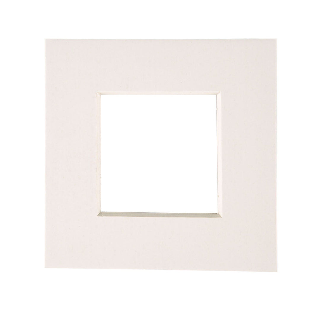 Ivory 2" x 2" Picture Mount for 4" x 4" Frame