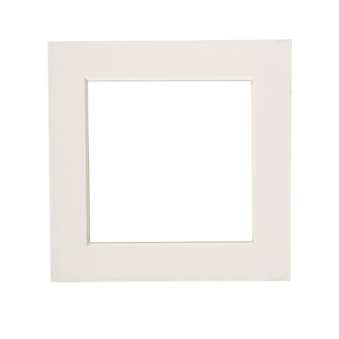 Ivory 4" x 4" Picture Mount for 6" x 6" Frame