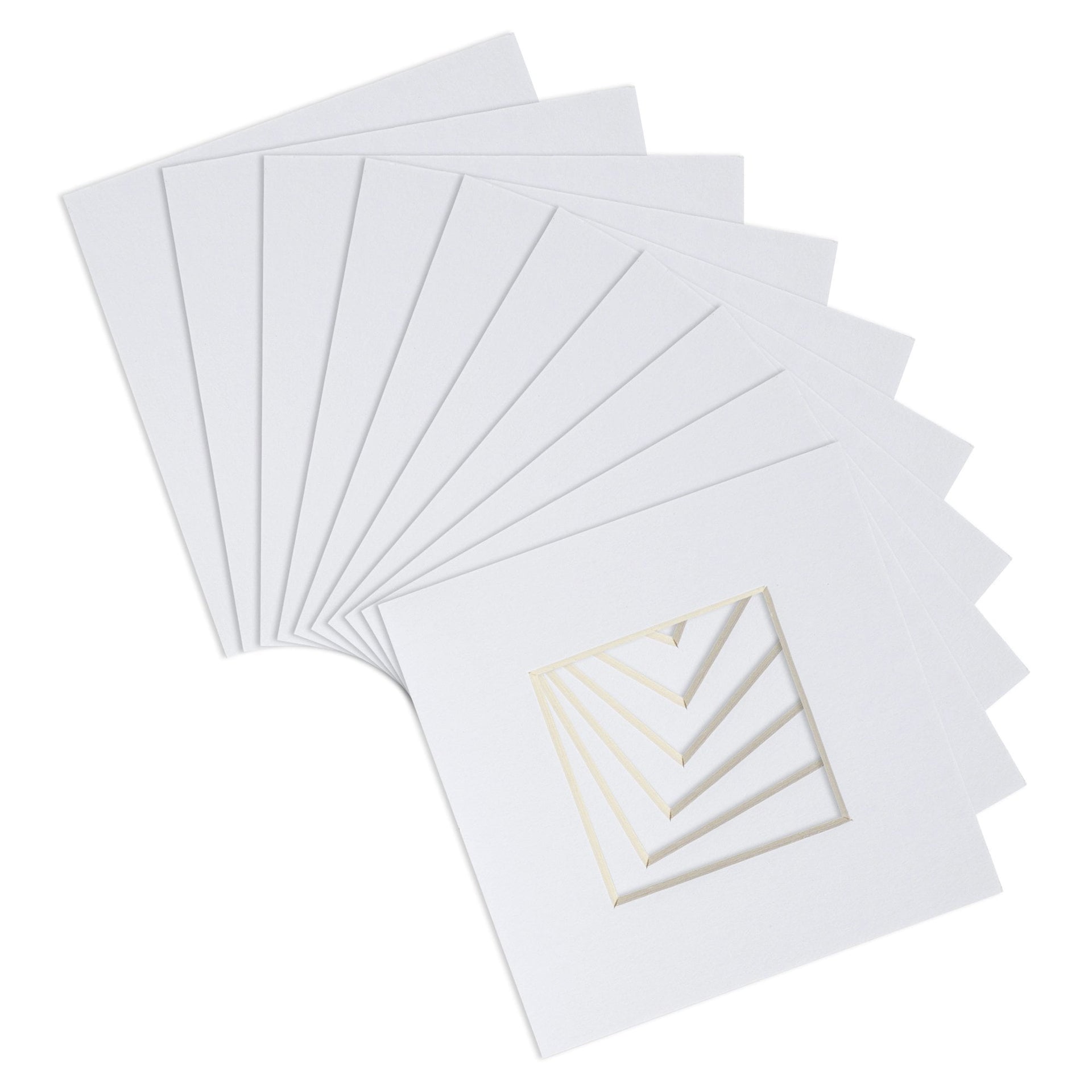 2" x 2" Picture Mounts 4" x 4" Frame Pack 10