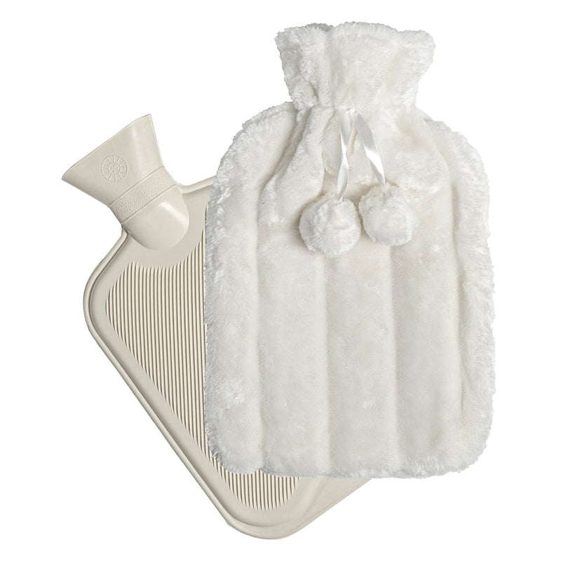 2L Hot Water Bottle with Cosy Cover - By Nicola Spring
