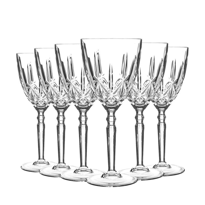 290ml Orchestra Wine Glasses - Pack of Six - By RCR Crystal