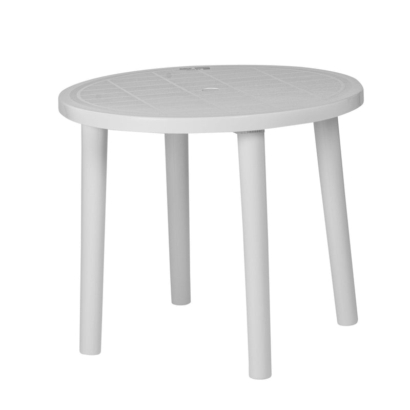 Four-Seater Round Tossa Garden Dining Table 86cm - By Resol