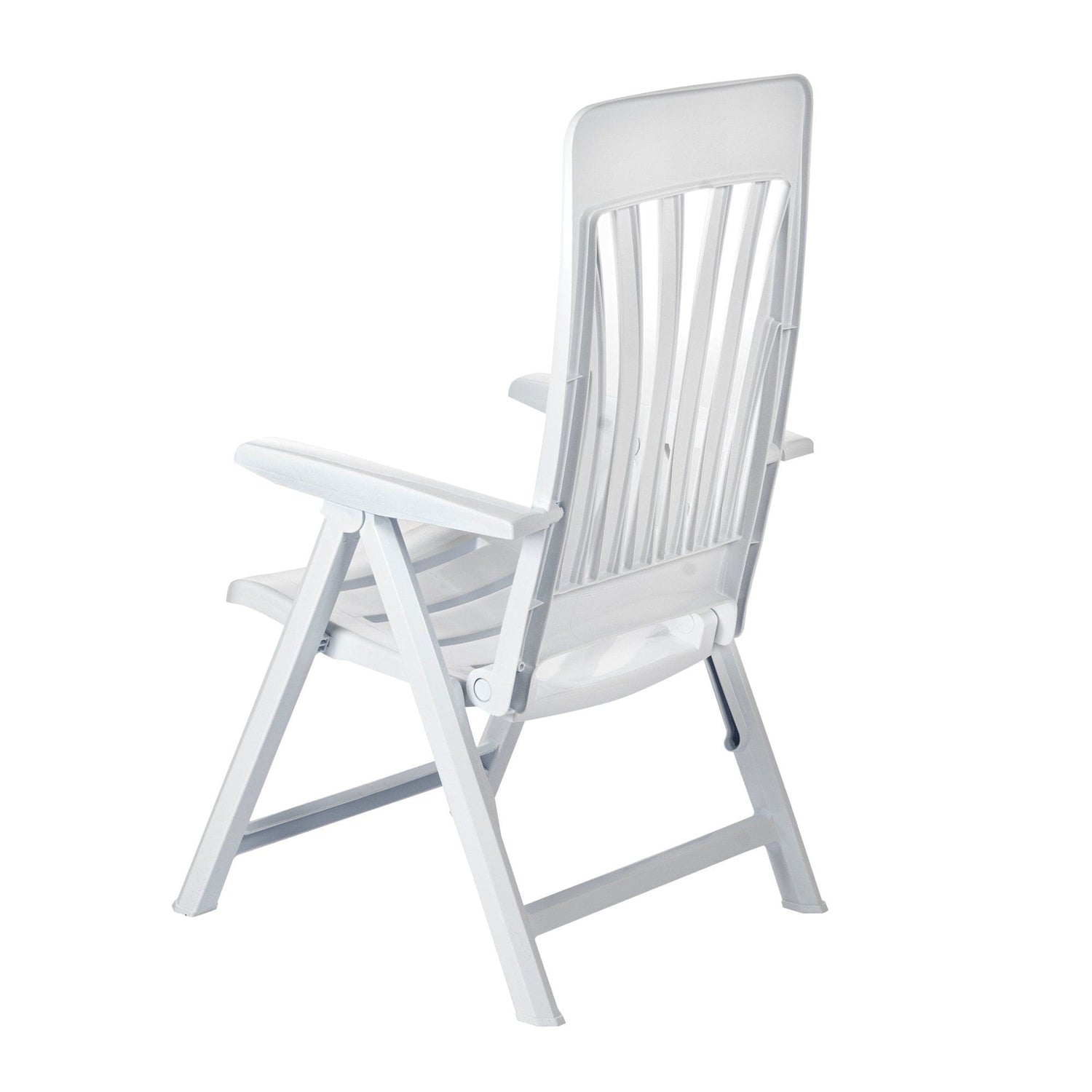 Blanes Reclining Sun Lounger Chair White