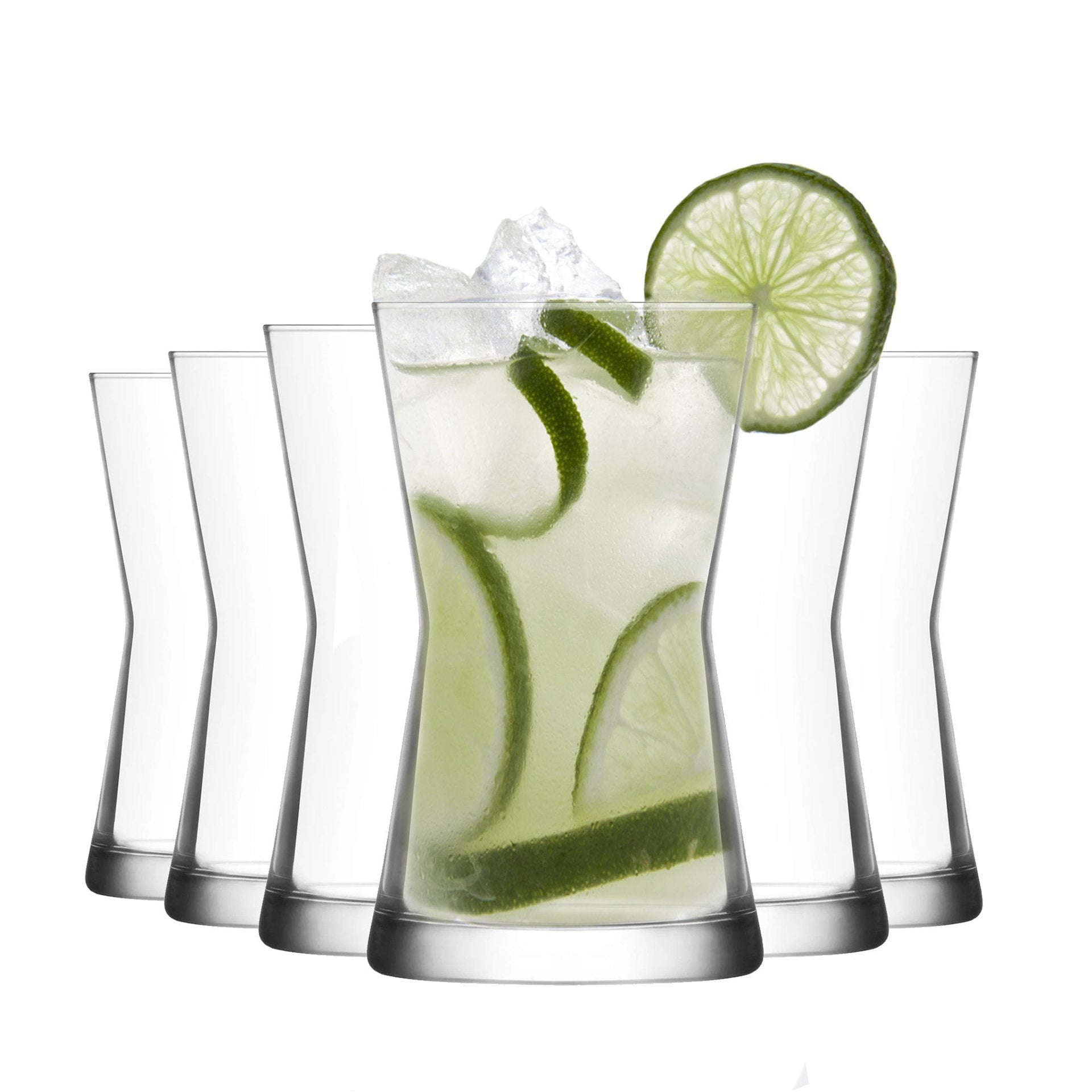 Derin Highball Glasses Pack Six