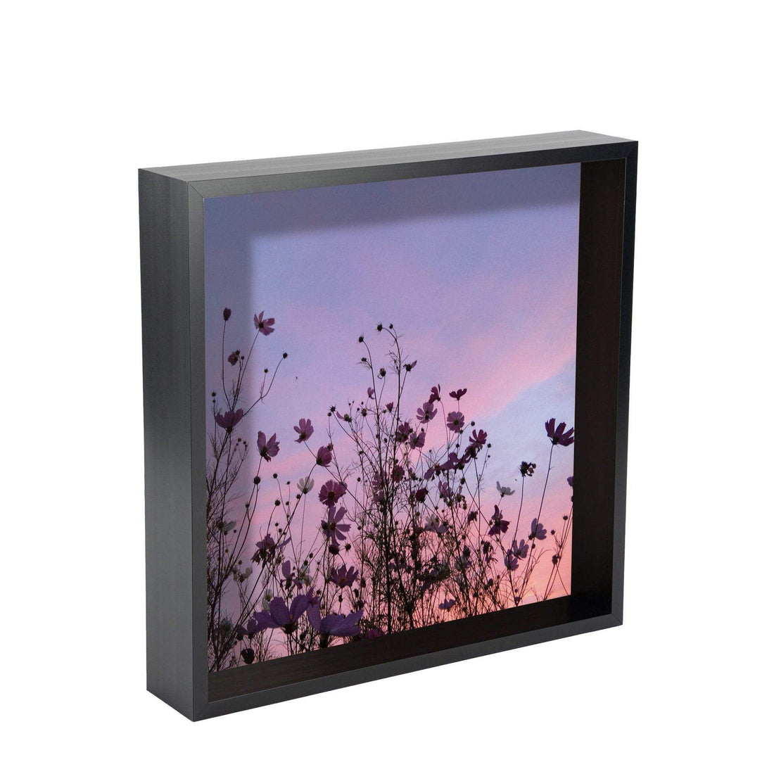 Black 12" x 12" Deep Shadow Box Photo Frame