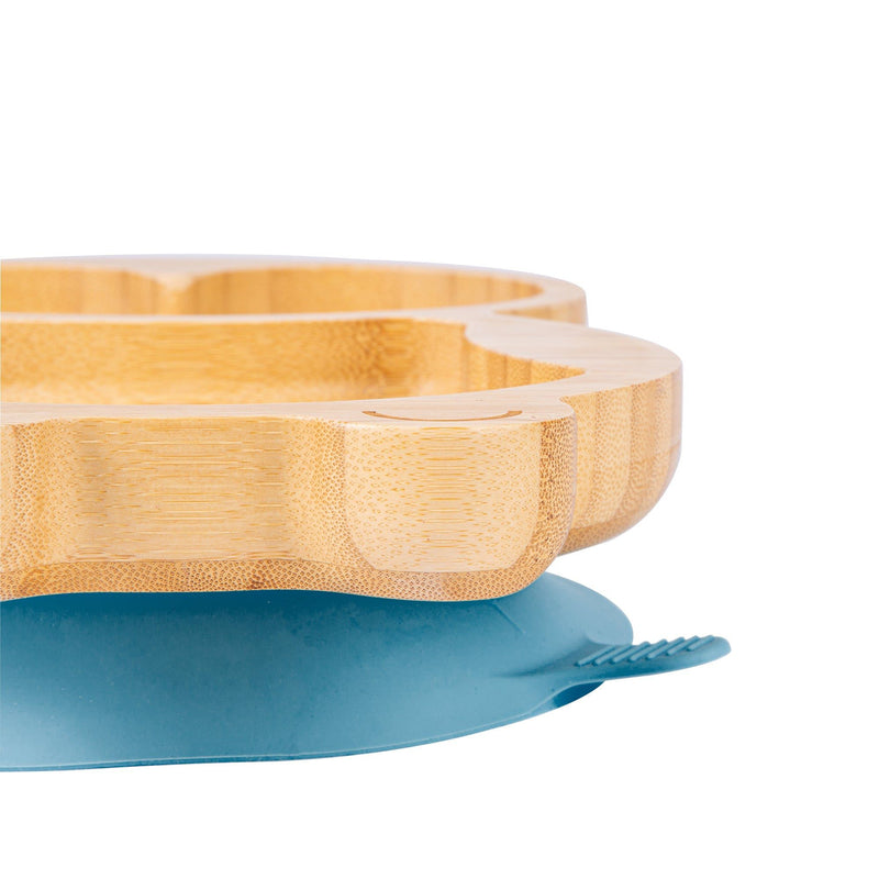 Pickles The Penguin Bamboo Suction Plate - By Tiny Dining