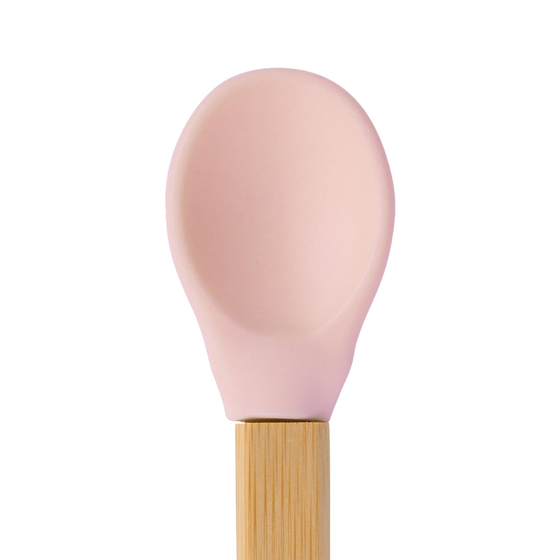 Bamboo Suction Bowl &amp; Spoon Set - Pastel Pink