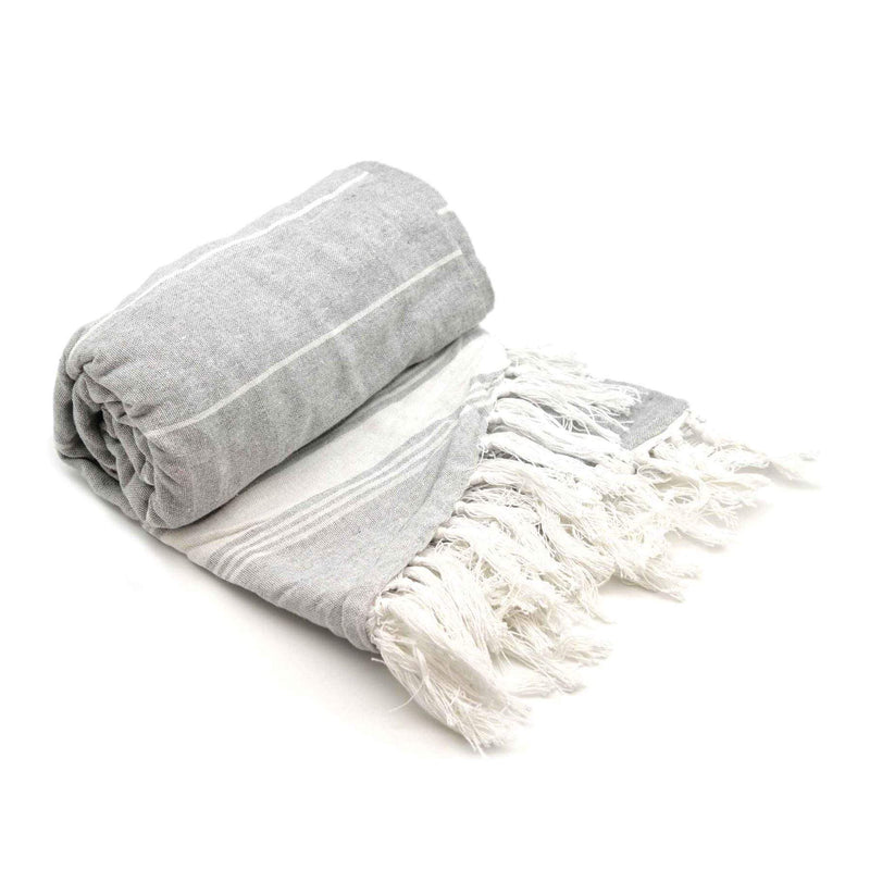 Round Turkish Cotton Bath Towel - By Nicola Spring