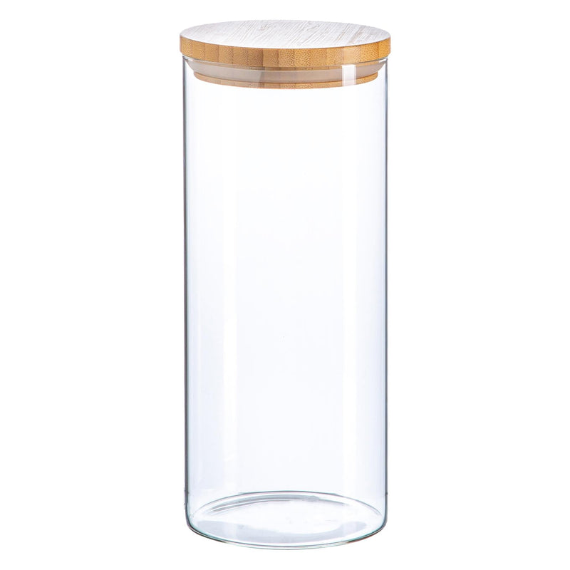 1.5L Scandi Storage Jar with Wooden Lid - By Argon Tableware