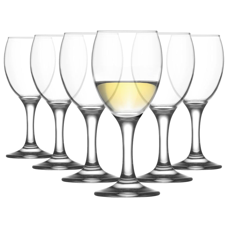 205ml Empire White Wine Glasses - Pack of 6 - By LAV