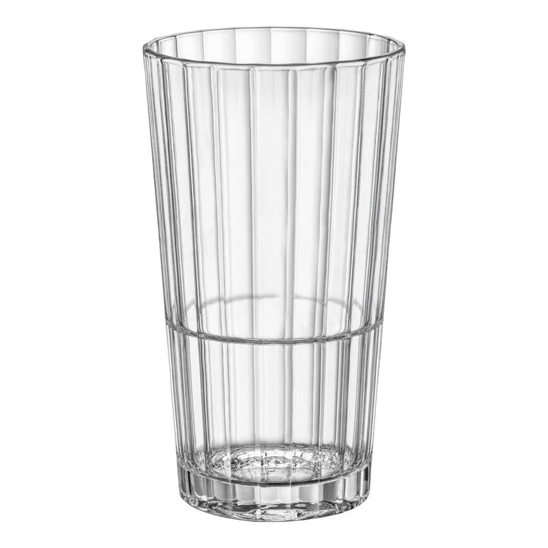395ml Oxford Bar Stacking Highball Glasses - Pack of Six  - By Bormioli Rocco
