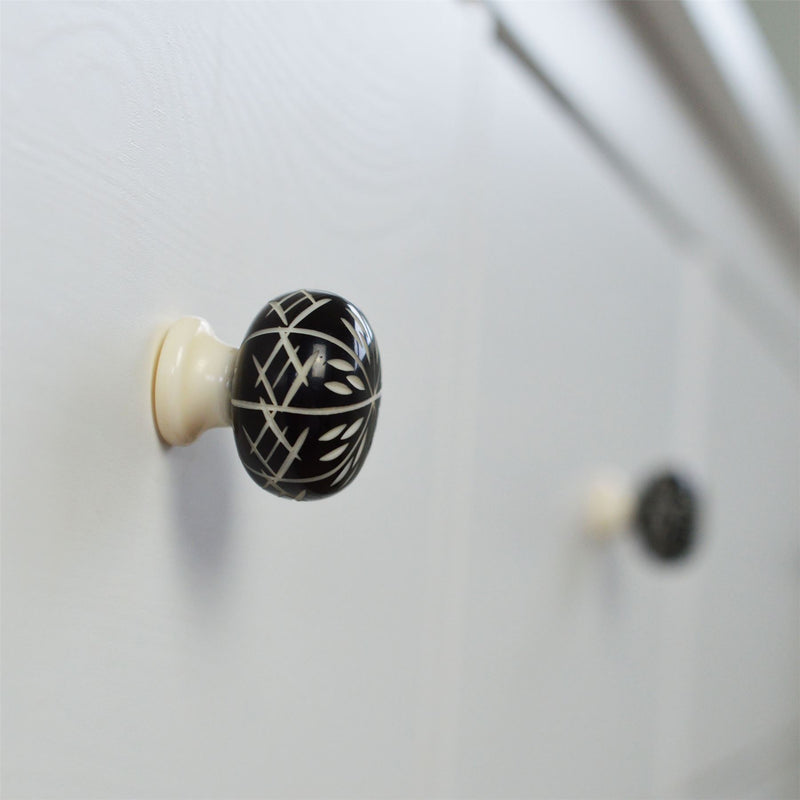 Resin Cabinet Knobs - 3 Colours - By Nicola Spring