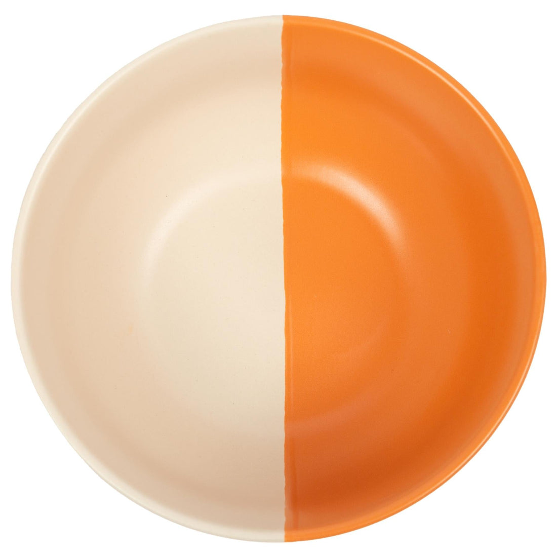 Burnt Orange 16.5cm Two-Tone Stoneware Cereal Bowl