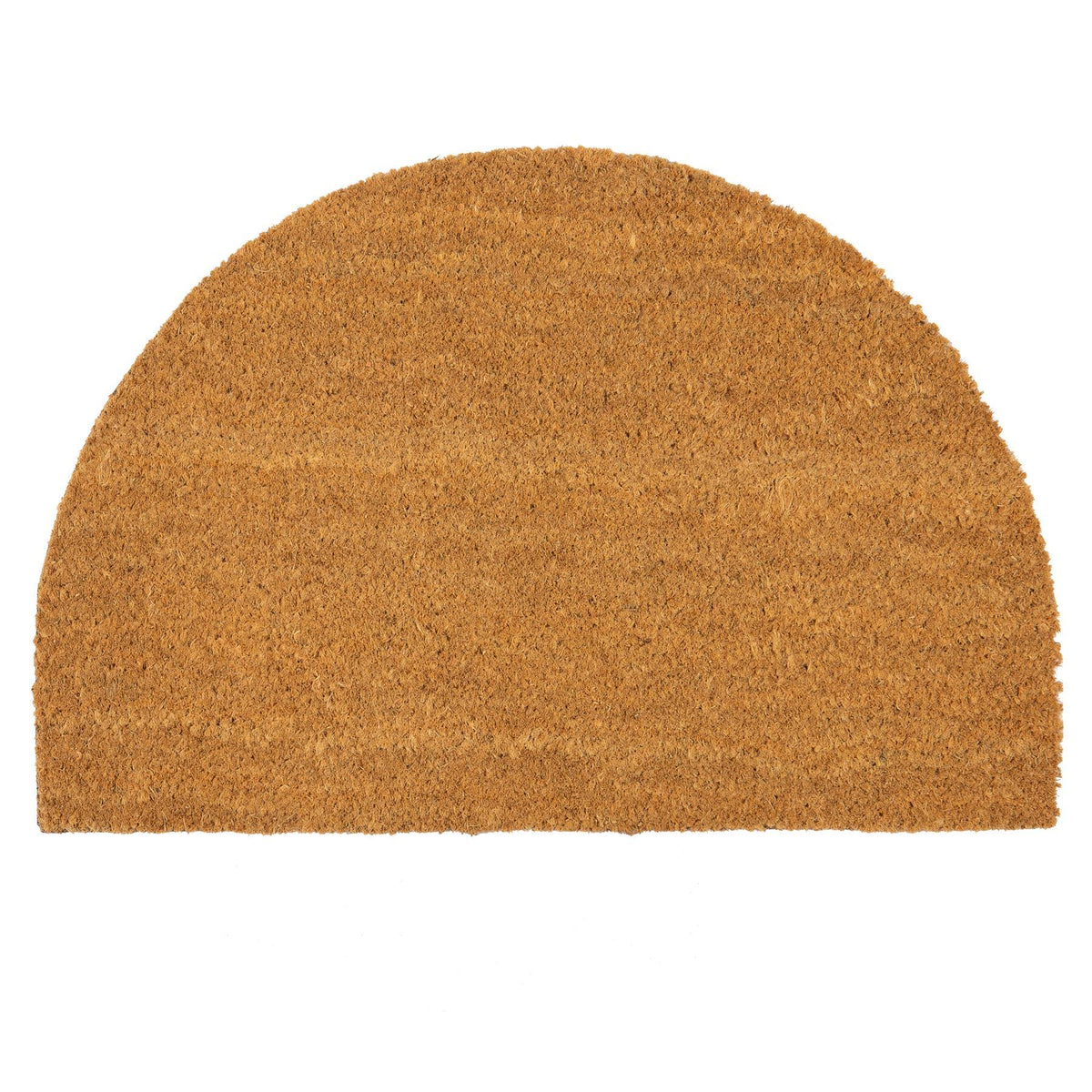 60cm x 40cm Coir Half Moon Door Mat
