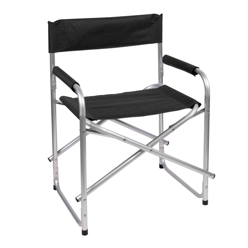 Folding Aluminium Directors Chair - By Redwood