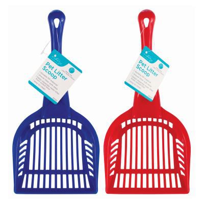 Assorted 13.5cm x 28cm Cat Litter Scoop - By Ashley