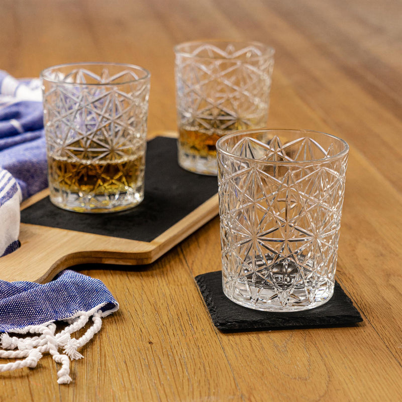 370ml Lounge Whisky Glasses - Pack of Six - By Bormioli Rocco