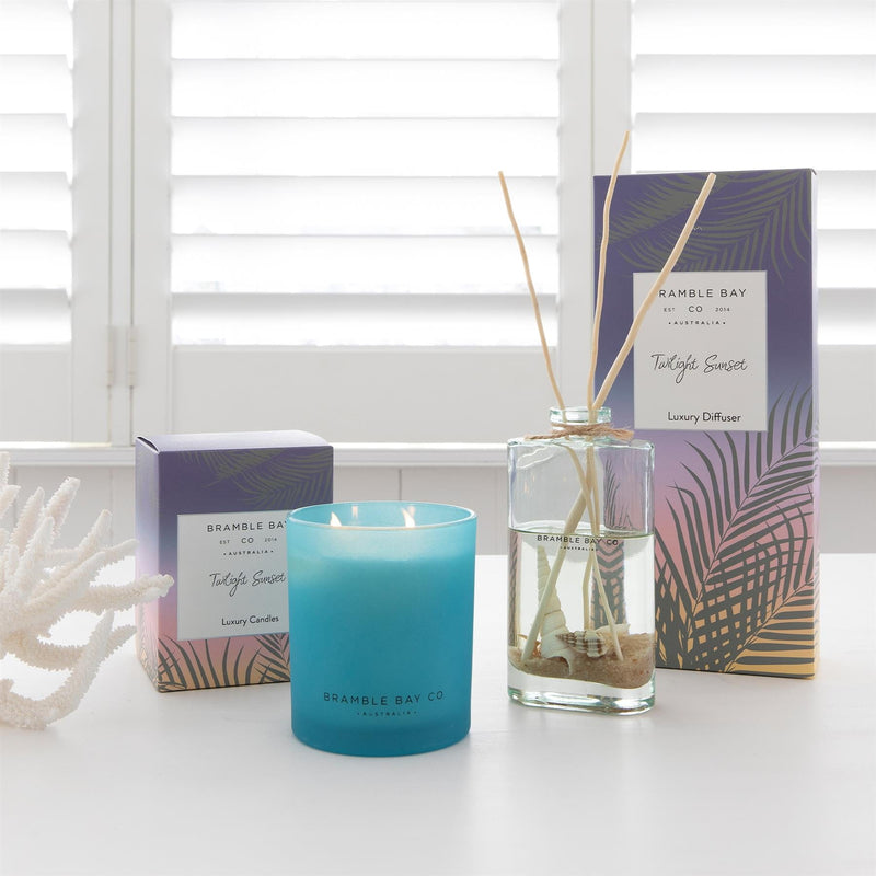 150ml Twilight Sunset Oceania Scented Reed Diffuser - By Bramble Bay