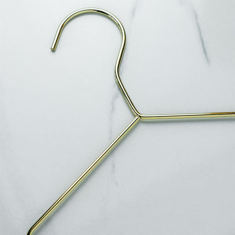 Metal Coat Hangers - Pack of 10 - By Harbour Housewares