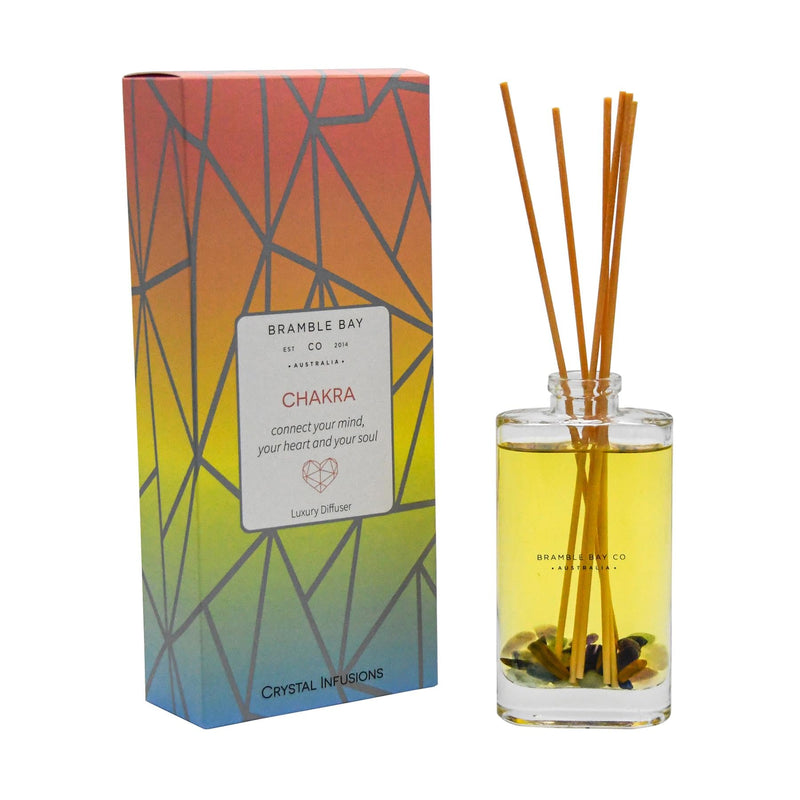 150ml Chakra Crystal Infusions Scented Reed Diffuser - By Bramble Bay