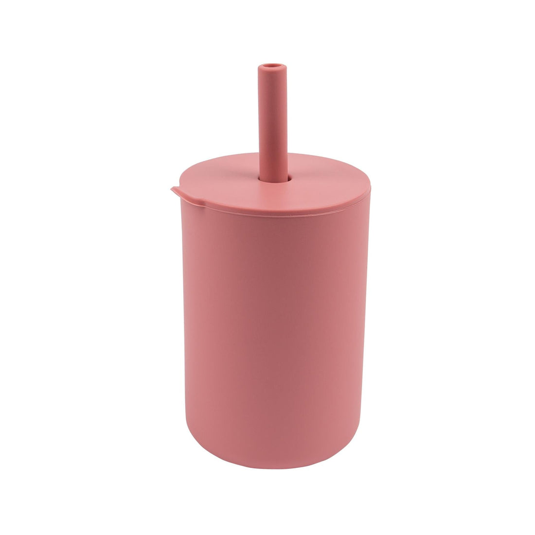 170ml Dusty Rose Silicone Baby Training Cup