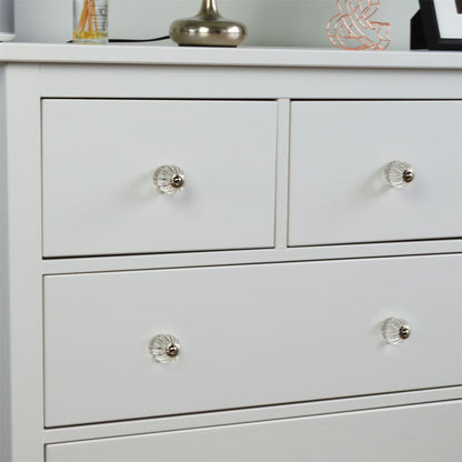 Button Glass Door Knob