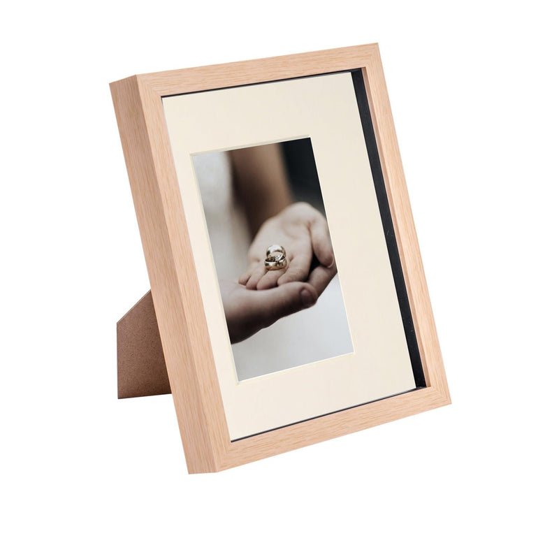 8" x 10" 3D Box Photo Frame with 4" x 6" Mount - By Nicola Spring