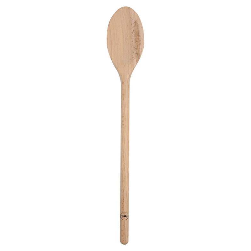 35cm FSC Beech Wooden Spoon - Brown - By T&G